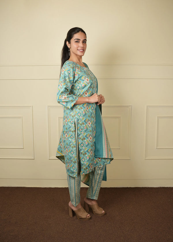 Pashmina kurti set