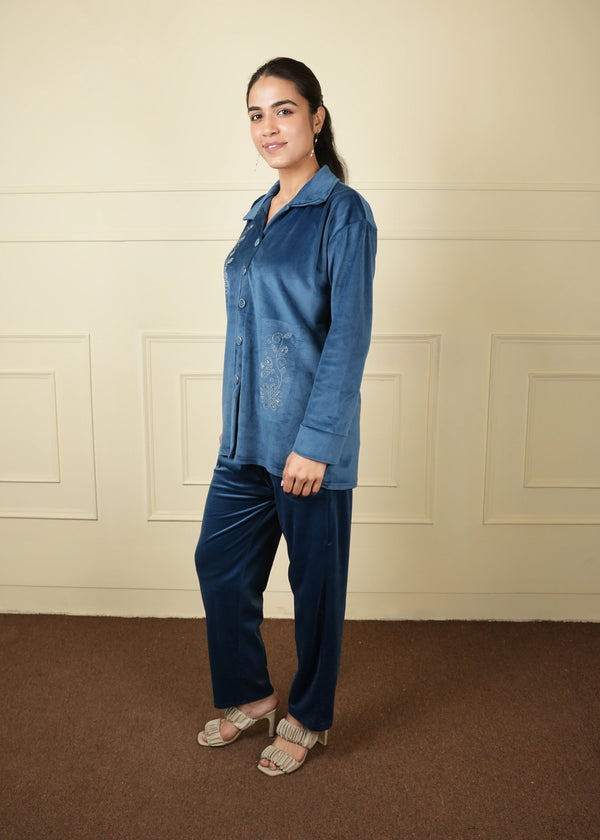 Coat style Trouser set