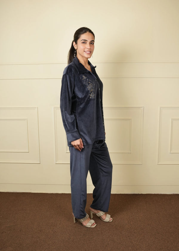 Coat style Trouser set