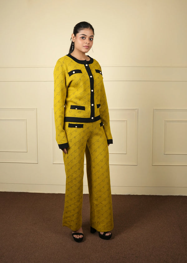 coat Trouser coord set