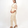 Beige Coord Set