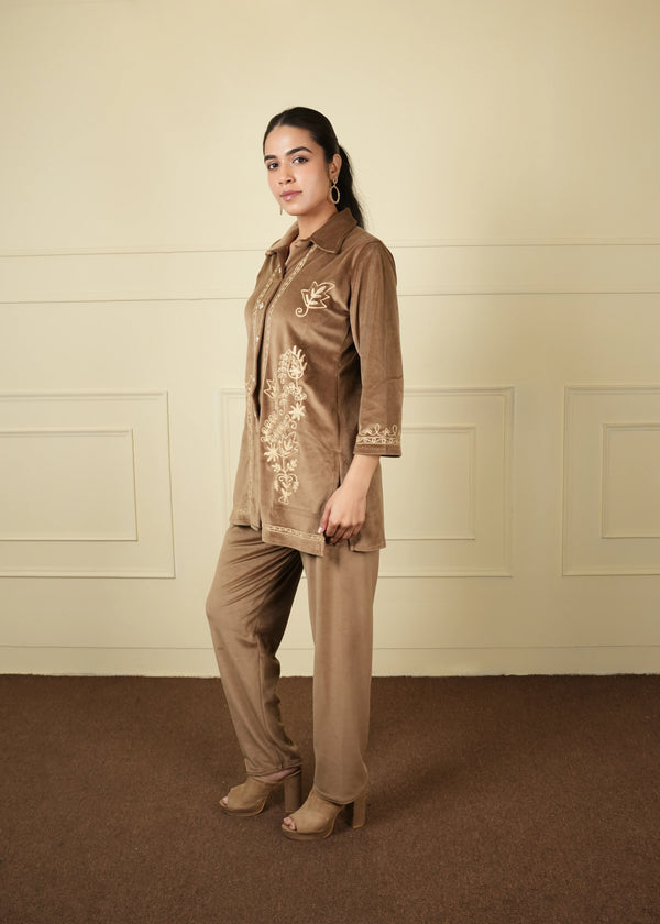 Shirt Trouserwoolen set