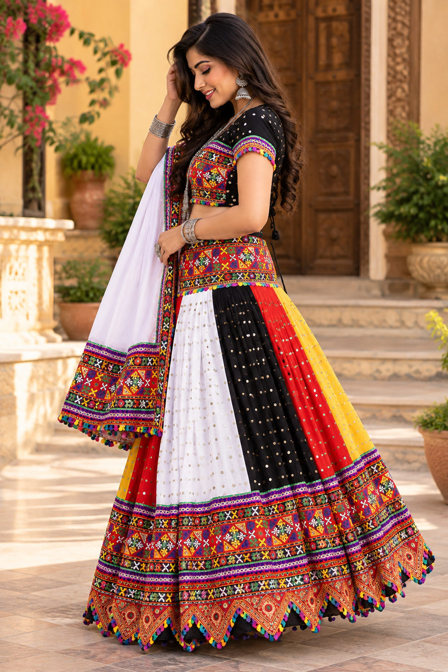 Traditional Indian Ethnic Lehenga Choli